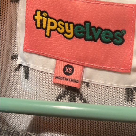 Tipsy Elves | Women’s Snowman Christmas Sweater Top Long Sleeve Size XSmall - Picture 2 of 5